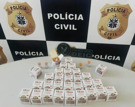 Polícia Civil apreende carga ilegal do emagrecedor Mounjaro na Bahia
