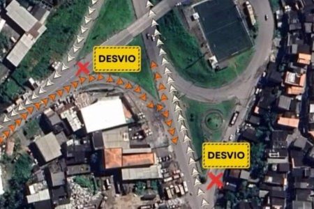 Obras do VLT fecham Viaduto de Tamandaré e mudam trânsito em Paripe; entenda o que muda