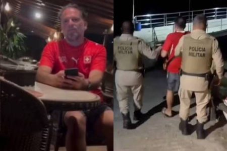 Italiano passa por audiência de custódia e seguirá preso na Bahia