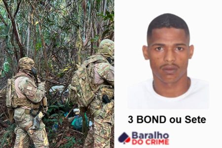“3 Bond” é localizado durante operação contra grupo criminoso em Salvador