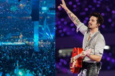 Luan Santana leva multidão à Fonte Nova durante passagem da turnê “Registro Histórico”
