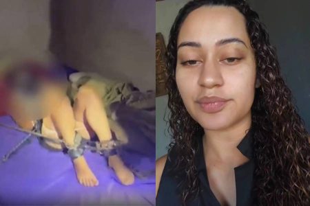 Jovem encontrada amarrada e acorrentada se pronuncia nas redes sociais após resgate: “Buscar justiça”