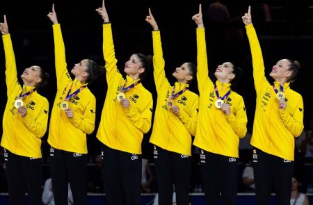 Brasil conquista ouro inédito no Mundial de Ginástica Rítmica