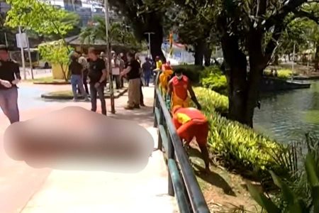 Corpo é encontrado embalado em um tapete na região do Dique