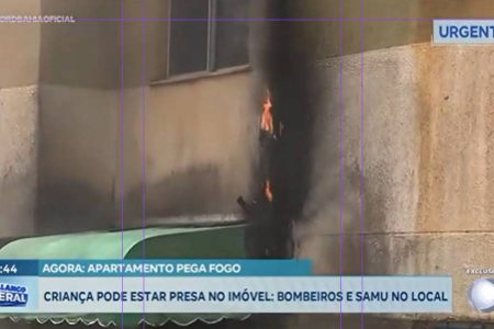 Incêndio atinge conjunto habitacional em Lauro de Freitas