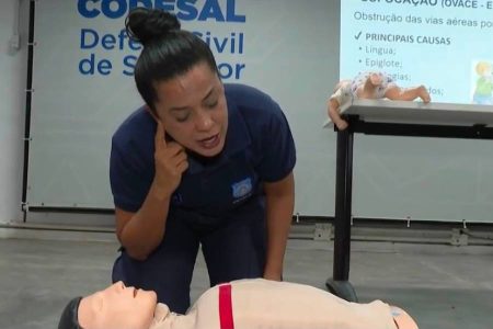 Programa de capacitação oferece aulas de primeiros socorros para Alunos da rede municipal de Salvador