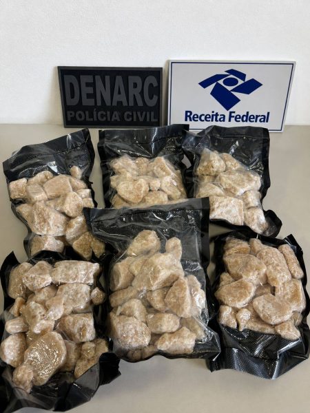 Carga de MDMA é encontrada em encomenda enviada do Rio para Salvador; avaliada em mais de R$ 2 milhões