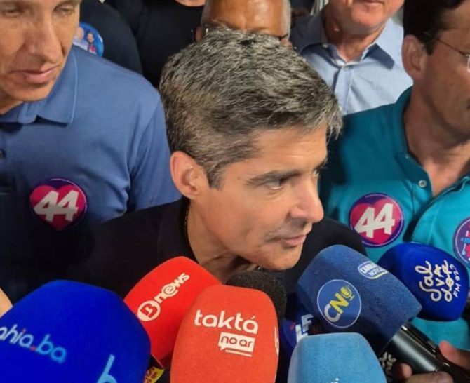 VÍDEO: ACM Neto diz que segurança será prioridade e alfineta governador: 