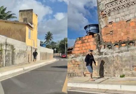 VÍDEO: “Ele roubou meu celular”; Assaltante filmado após atacar estudante é preso pela PM
