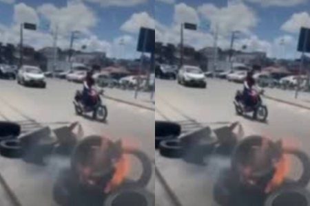 Moradores protestam contra proibição de estacionamento em via de Salvador
