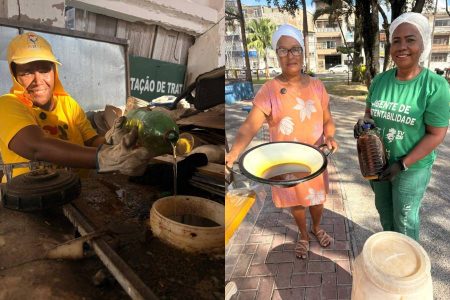 Óleo de fritura usado pode ser entregue para reciclagem e produção de biodiesel na Bahia