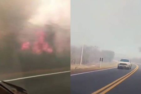 Fogo atinge ônibus com pacientes e deixa ao menos sete feridos na Bahia
