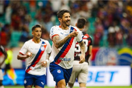 Bahia tem desfalque importante no ataque contra o Bragantino