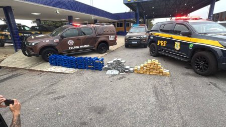 Caminhão é cercado e mais de 250 kg de drogas são apreendidos em Conquista