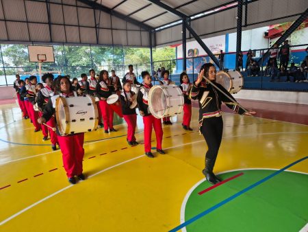 Fanfarras levam música e talentos para o desfile de 7 de setembro