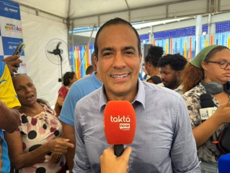 “Não deixa a desejar nenhuma escola da rede particular”, diz Bruno Reis ao inaugurar escolas em Salvador