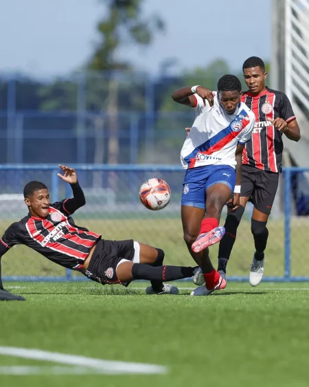 Bahia goleia o Atlético de Alagoinhas e avança de fase na Copa do Brasil sub-20